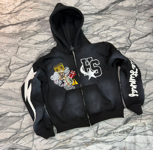 “Oreo” S1 Zip Up